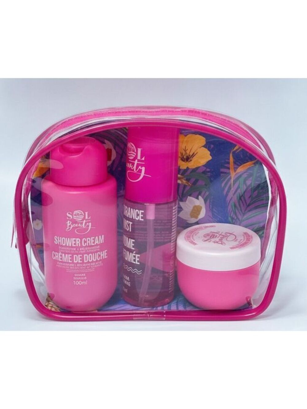 Sol Beauty Guava Fragrance Mist, Shower Cream, and Moisturizing Body Cream Gift